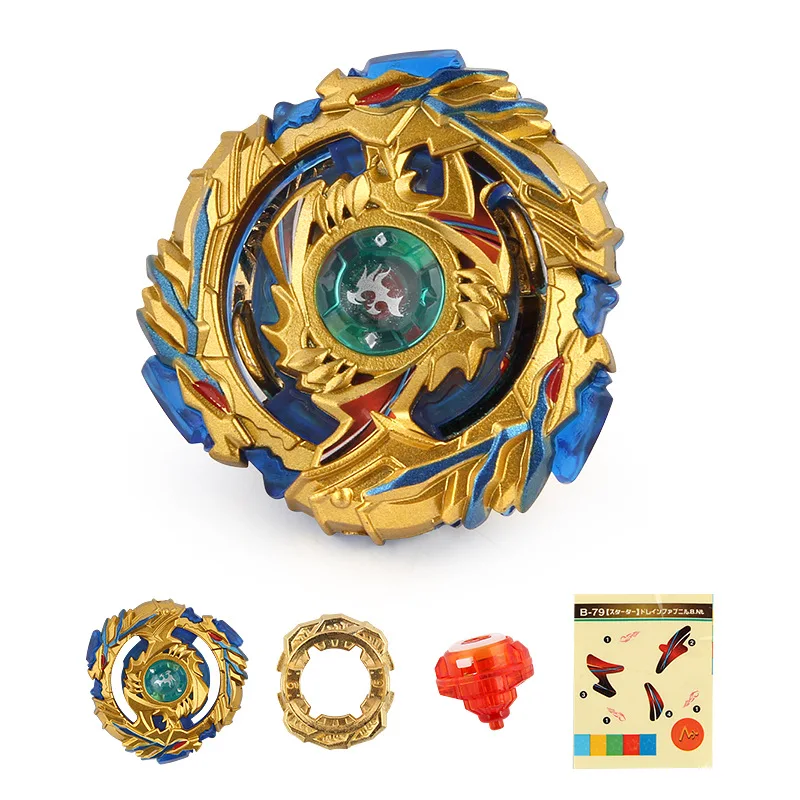 Золотая серия Beyblade Burst игрушки без пускового устройства и коробки Bayblade Металл Fusion Бог Fafnir спиннинг Топ лезвия игрушки