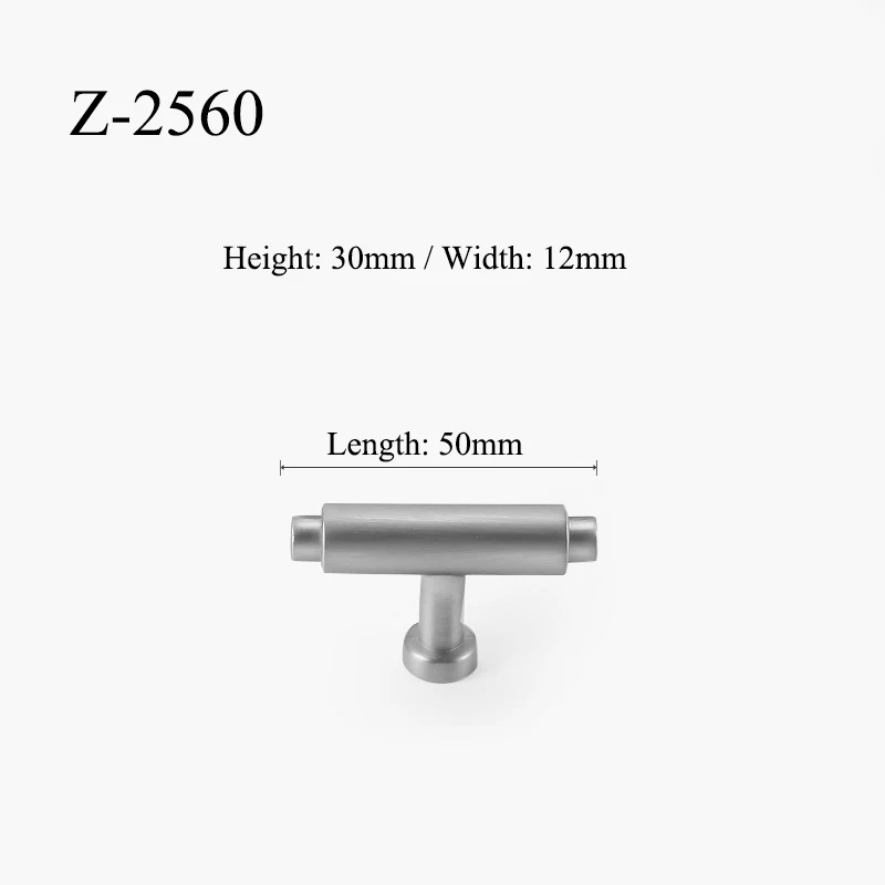 Z-2560 Дверные ручки для ящика шкафа кухонного шкафа ручки и ручки Фурнитура для мебельных ручек фурнитура Аксессуары - Цвет: Z-2560