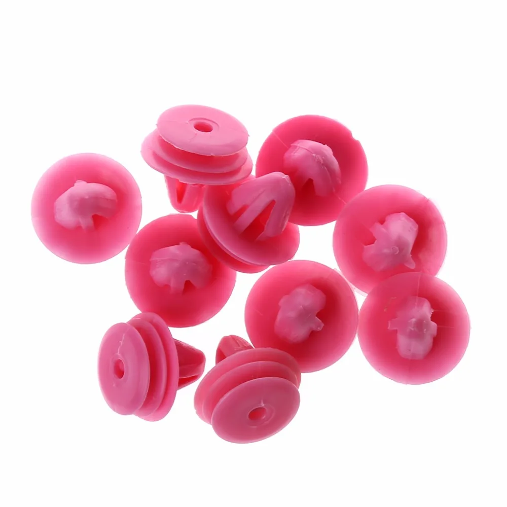 500Pcs/Set Universal Multicolor Car Door Plastic Bumper Rivets Automotive Panel Push Pin Retainer Trim Clip Fastener | Автомобили и