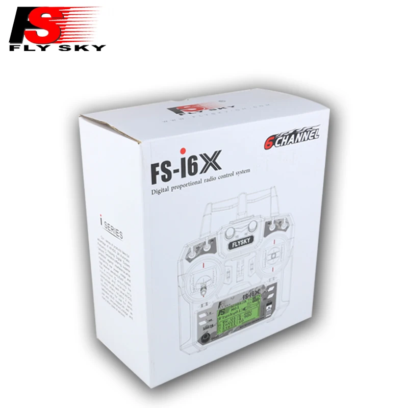 Оригинальный Flysky FS i6X 10CH 2 4 GHz AFHDS 2A RC передатчик с iA6B iA10B X6B приемник для Rc самолета