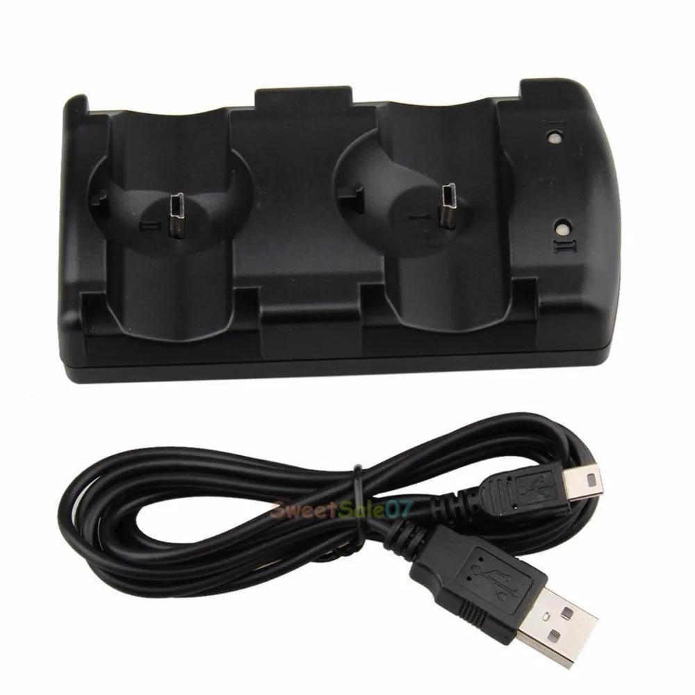 Dual USB Charging Dock Station Charger Stand for Playstation3 PS3 Controller 0323 | Электроника