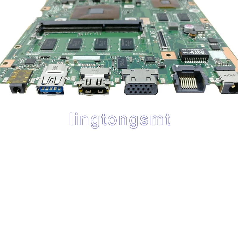X455YI материнская плата для ноутбука For Asus X455Y X454Y 100% ТЕСТ ОК 2G RAM E2-7110 2GB Graphic |