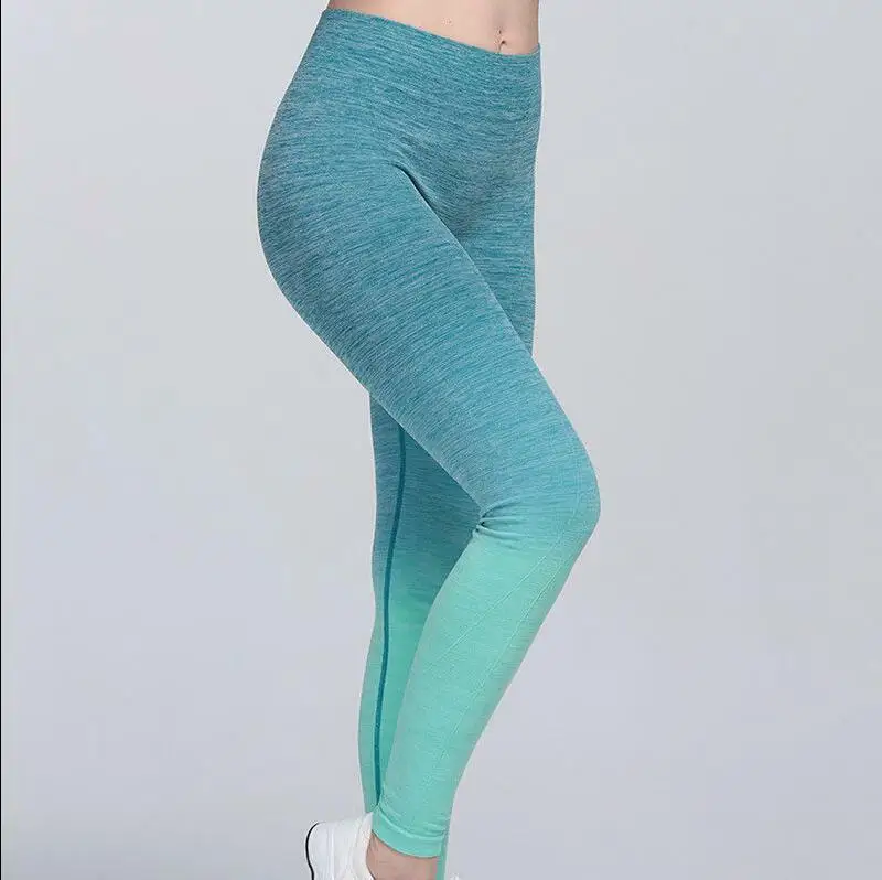 

Waist Running Color Pants Fashion 4 High Tight Workout Sport Women