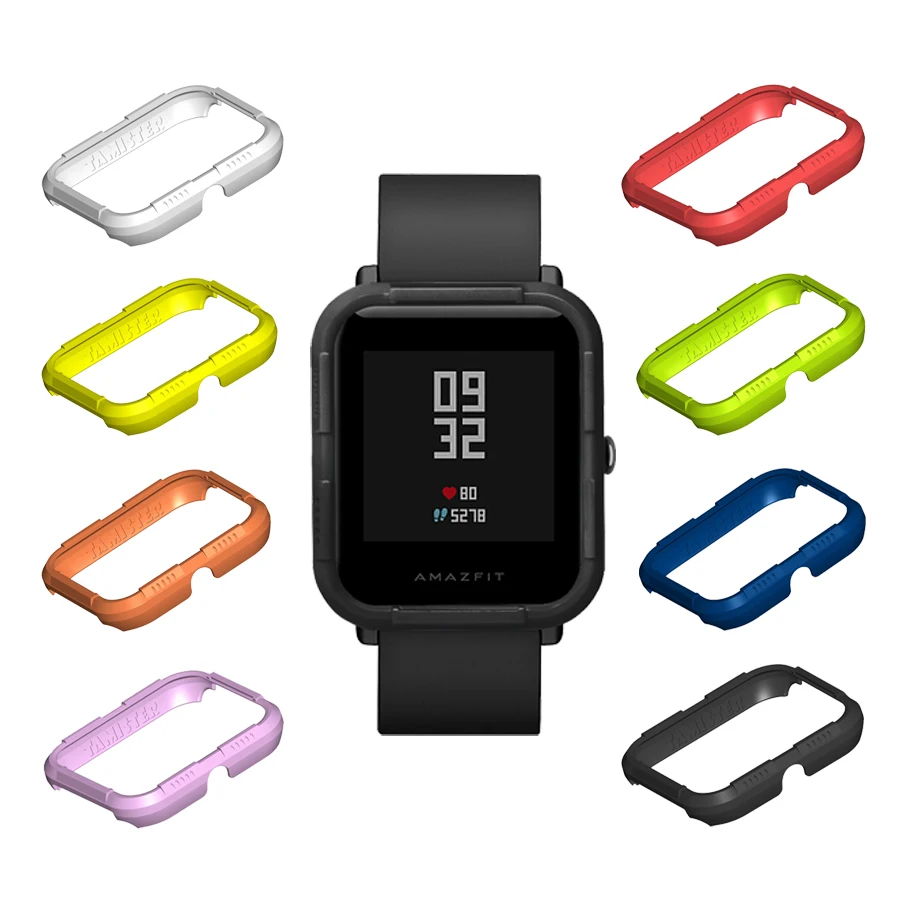Защитный чехол для Xiaomi Amazfit Bip Youth Watch Жесткий Чехол ПК защитная рамка Bit