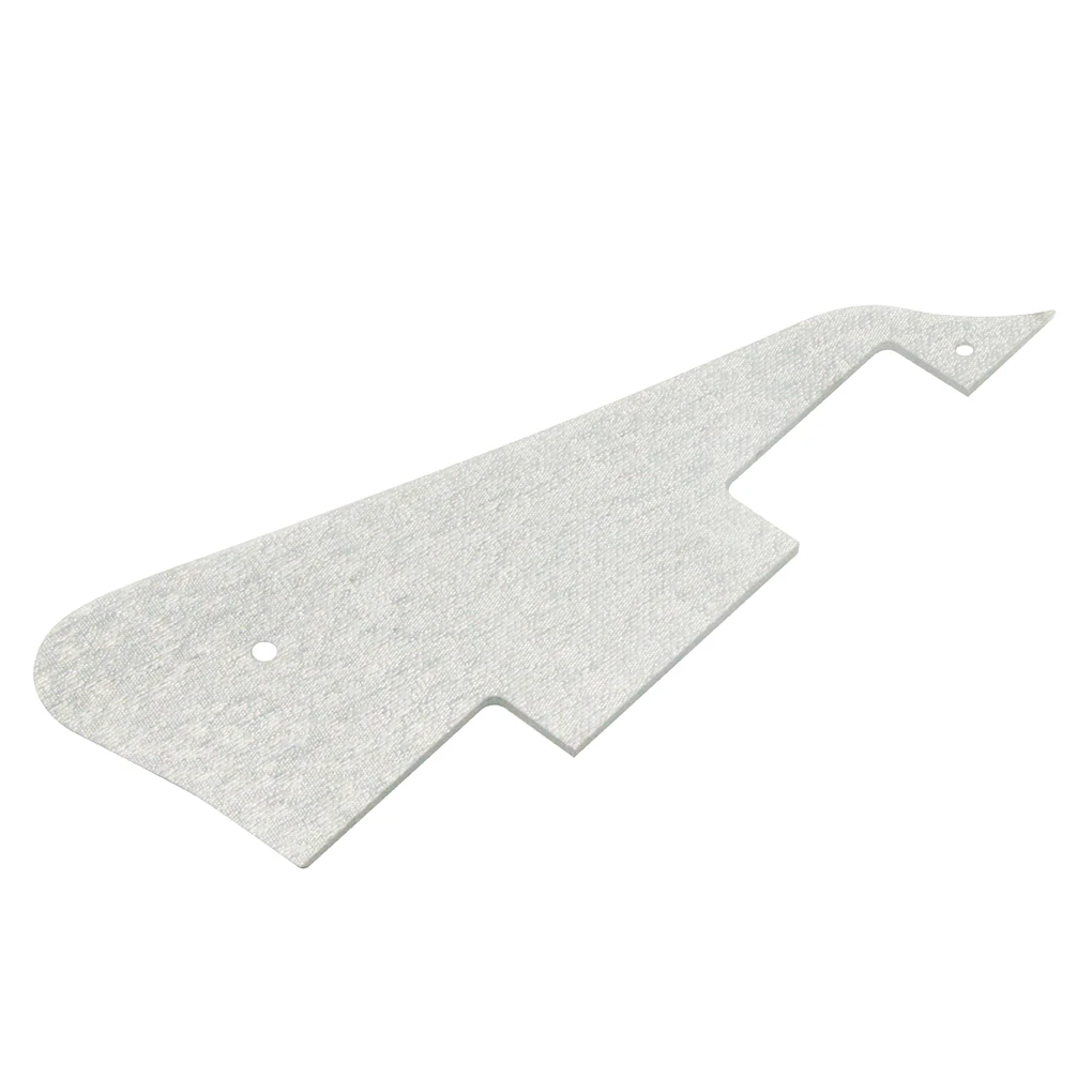 FLEOR 1Ply Electric Guitar Pickguard Scratch Plate w/ Screws for LP Style Sparkle Silver Color | Спорт и развлечения