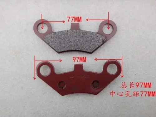 Передние тормозные колодки для CF MOTO 500cc Cf moto 500 ATV 4x4 X5 X6 X8 4 шт.|pad pad|pad brakepad |