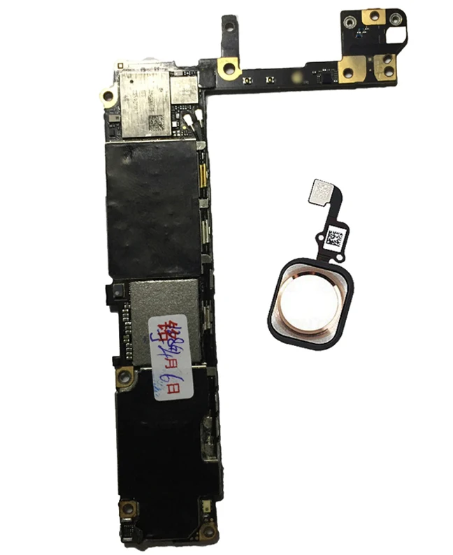 16 Гб/64 Гб/128 ГБ для iphone 6 S оригинальная материнская плата с/без touch ID