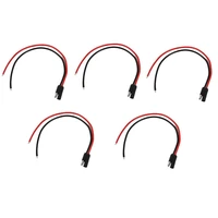 wholesale lot 5pcs dc power cord cable for motorola cdm1250 gm300 gm3188 a228 repeater mobile radio