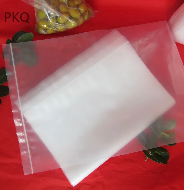 50 шт Reclosable Пластиковые Полиэтиленовые прозрачные мешки Ziplock упаковочные большие