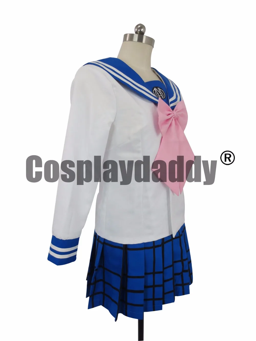 Школьная форма Danganronpa: Trigger Happy Havoc Sayaka Maizono костюм для косплея C018| |