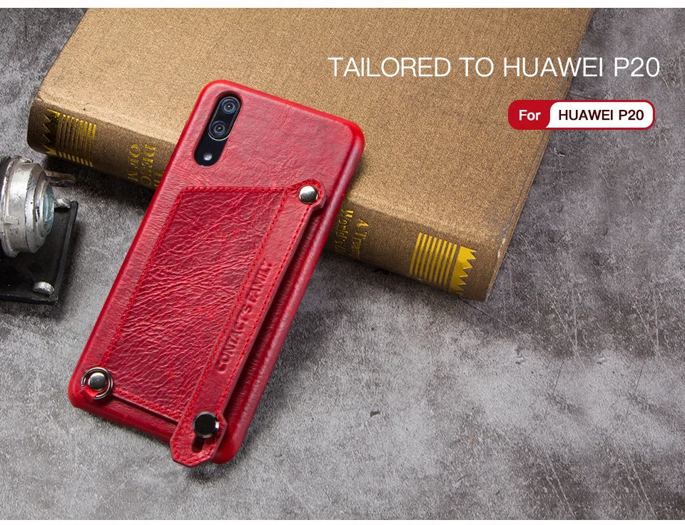 Чехол из натуральной кожи для huawei P20, чехол со слотом для карт, Магнитный чехол для huawei P20, флип-чехол, кожаный чехол P20, кошелек, сумка для телефона