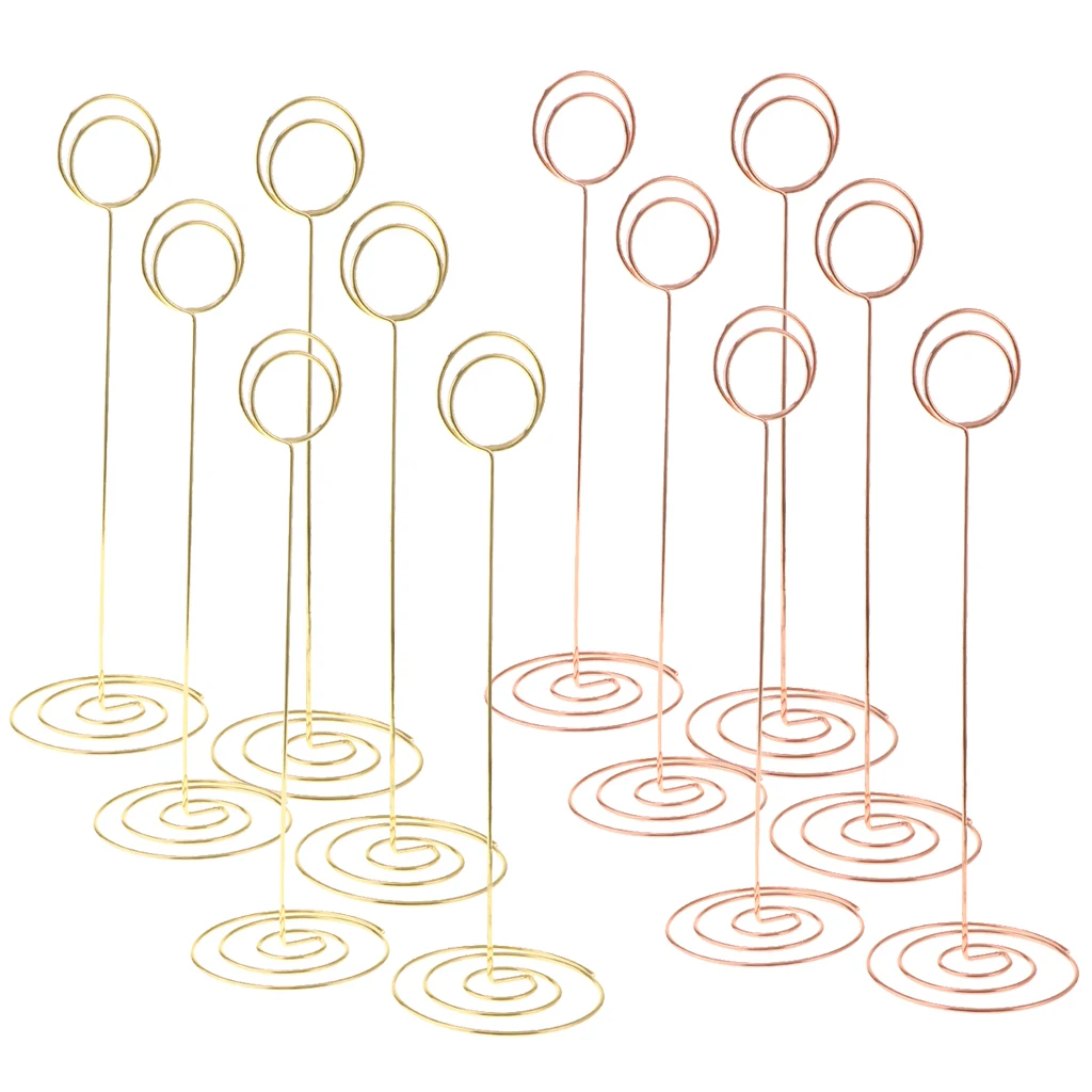 Держатель для цифровых карт высота зажимы бумаги меню см 6 шт. | Дом и сад