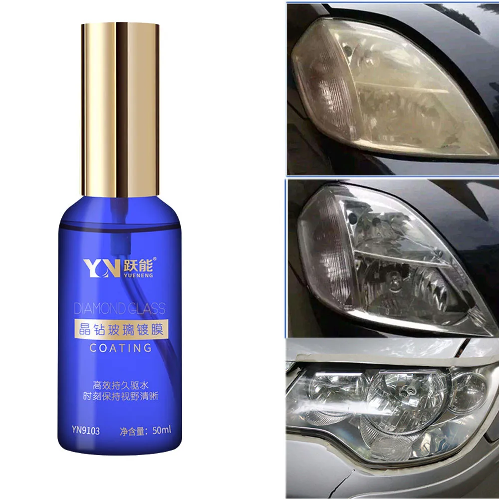 Франшиза 9H твердость автомобиля Авто свет Ремонт Супер гидрофобное стекло