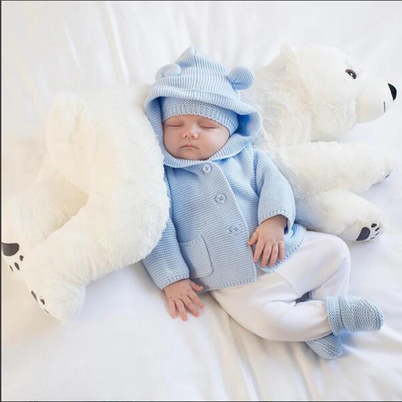 Подушка для новорожденных плюшевый медведь Kawaii плюшевая детская мягкая игрушка
