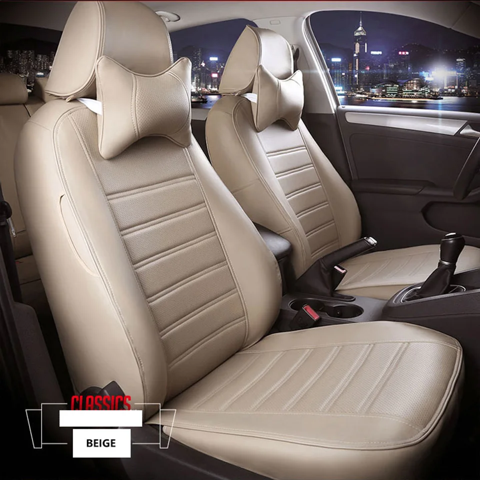 Автомобильный кожаный чехол для kia sportage 4 cerato k3 carnival rio k2 3 4 оптимальные аксессуары Чехлы для автомобиля