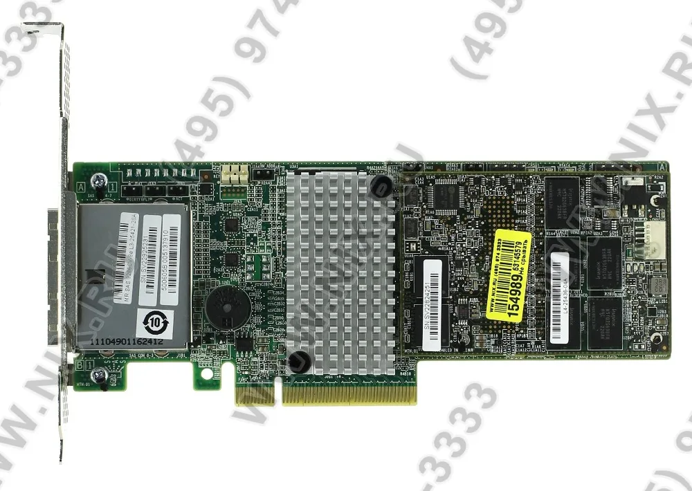 RaidStorage Avago LSI MegaRAID SAS 9286CV-8e LSI00333 Новый 8 Порт 1 ГБ кэш SFF8088 RAID0.1.5.6 PCI-E 3 0x8 карта
