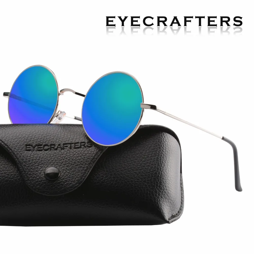 Солнцезащитные очки круглые для мужчин и женщин классические поляризационные