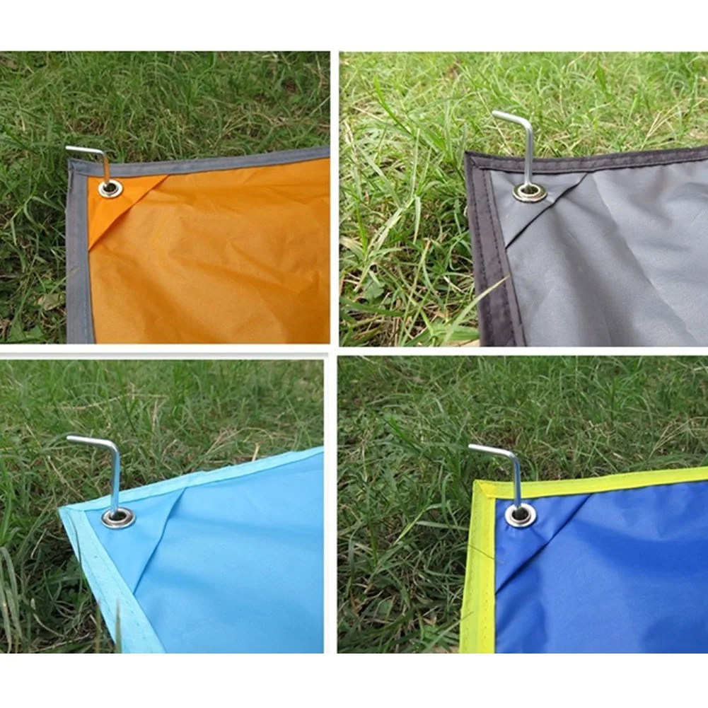 Windproof Rope Set Tools Accessories Tent Fixed Durable Camping Adjustable Nails With Storage Bag Practical Canopy Outdoor | Спорт и