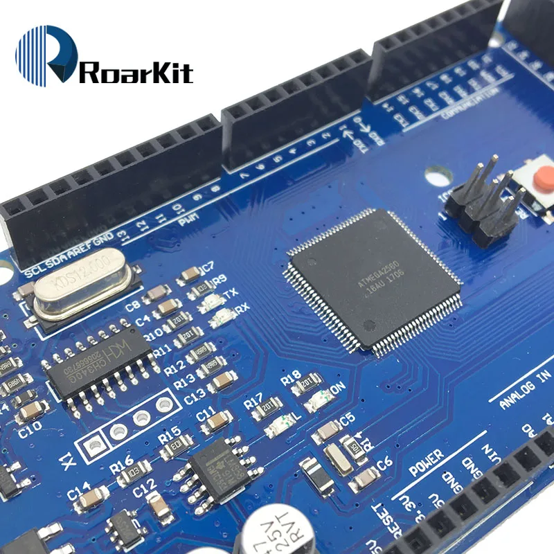 Плата Mega 2560 R3 Mega2560 REV3 (ATmega2560 16AU CH340G) с USB кабелем совместимым arduino 1 компл.|mega2560 r3|usb