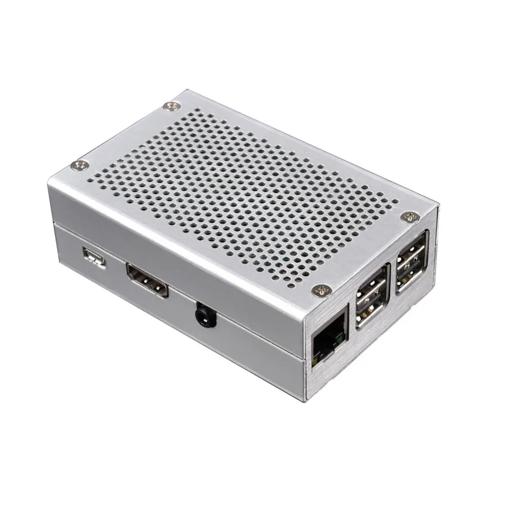 Новый универсальный алюминиевый металлический чехол для Raspberry Pi 3 B + с