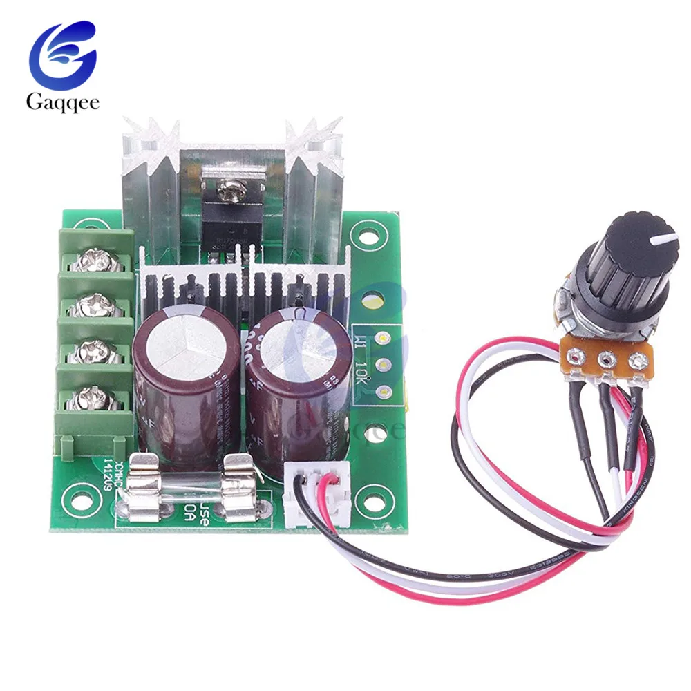 Регулируемый строгий PWM DC 12В 40В 400 Вт 10A контроль 13 кГц Модуль привода 24В 36В CCMHC CCMHCW