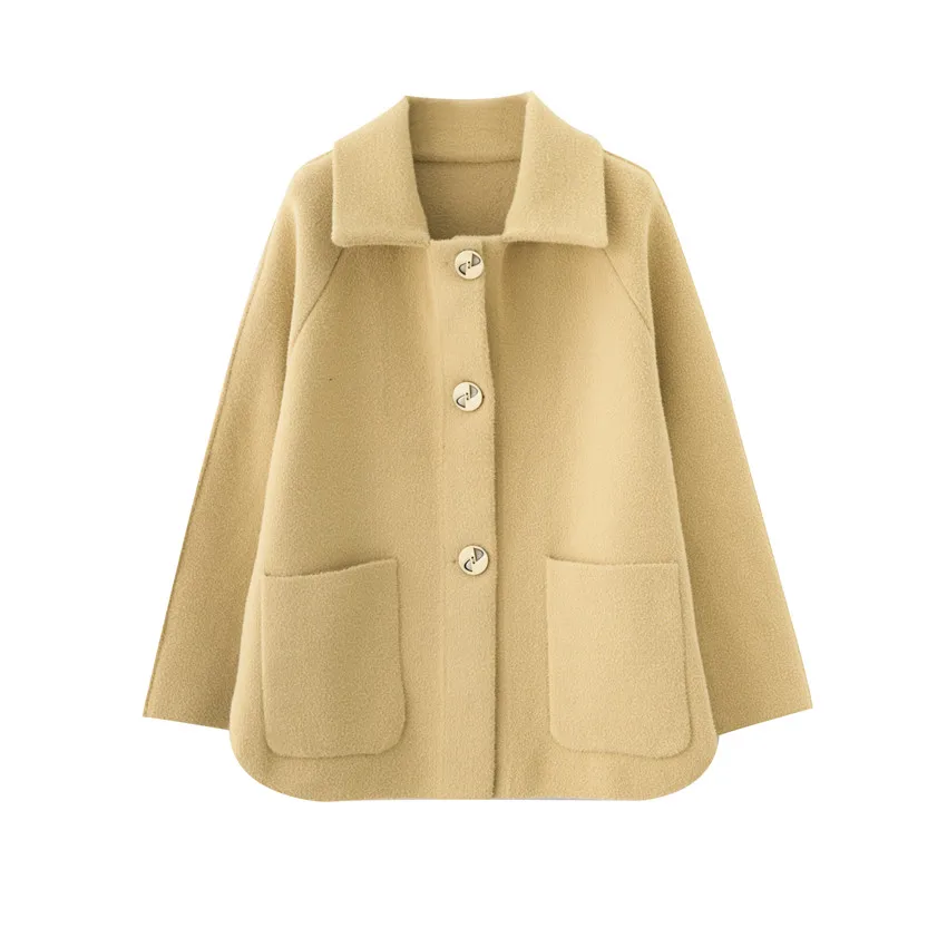 2019 Korean Coat Women Spring Autumn Knitted Sweater Plus Size Cardigan Winter Jacket Loose Big Yards Sweaters |