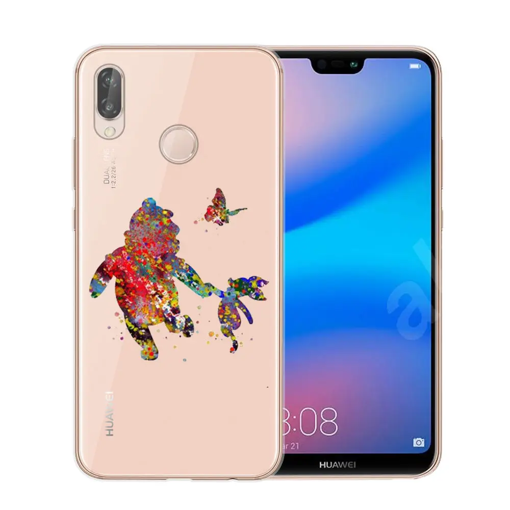 Чехол для телефона для Coque huawei P8 P9 Lite P10 P20 P30 Lite Pro Чехол Мягкий ТПУ силиконовый чехол s чехлы для телефонов