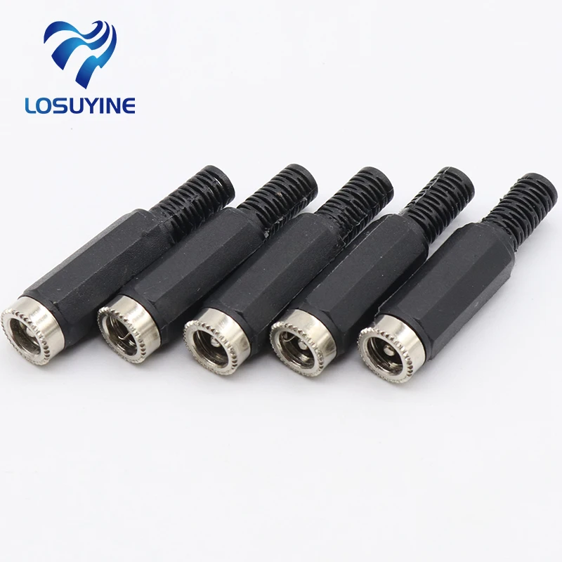 

IMC Hot 5 шт. 2,1 мм x 5,5 мм гнездовой разъем питания постоянного тока, переходник