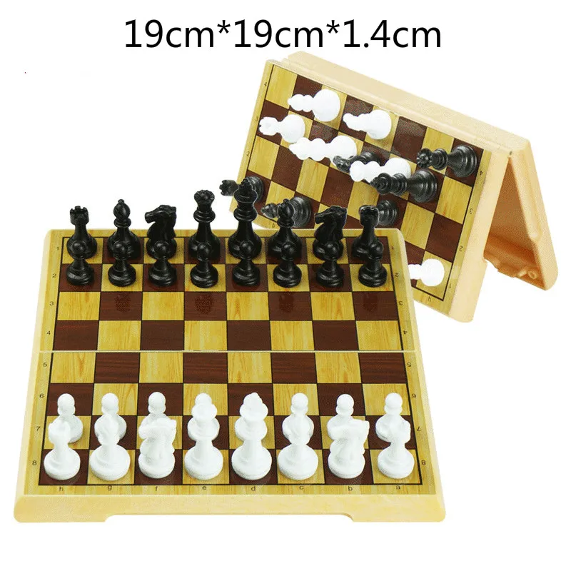 Международная торговля Новые шахматы магнитные Детская маленькая портативная