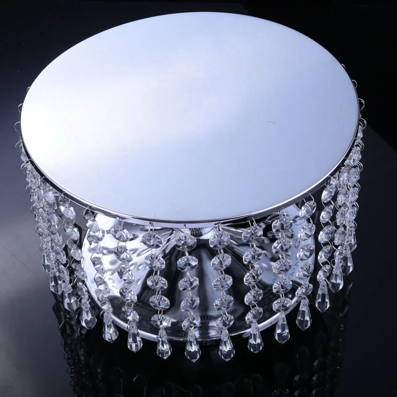 Металлическая Рождественская посуда поднос для торта новый год подставка на