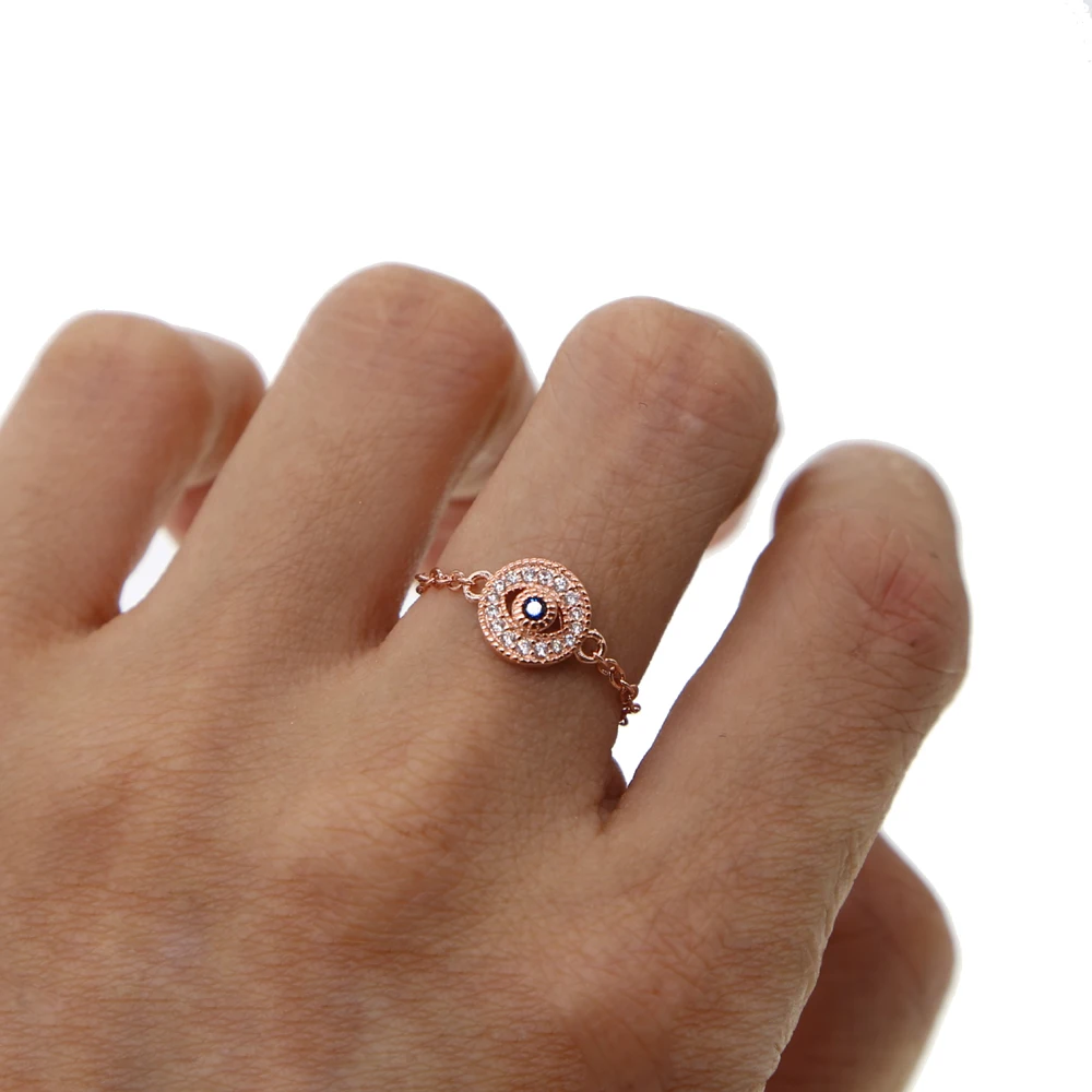 Новинка 2019 Женские Ювелирные изделия Anillos небольшого размера с розой турецкое