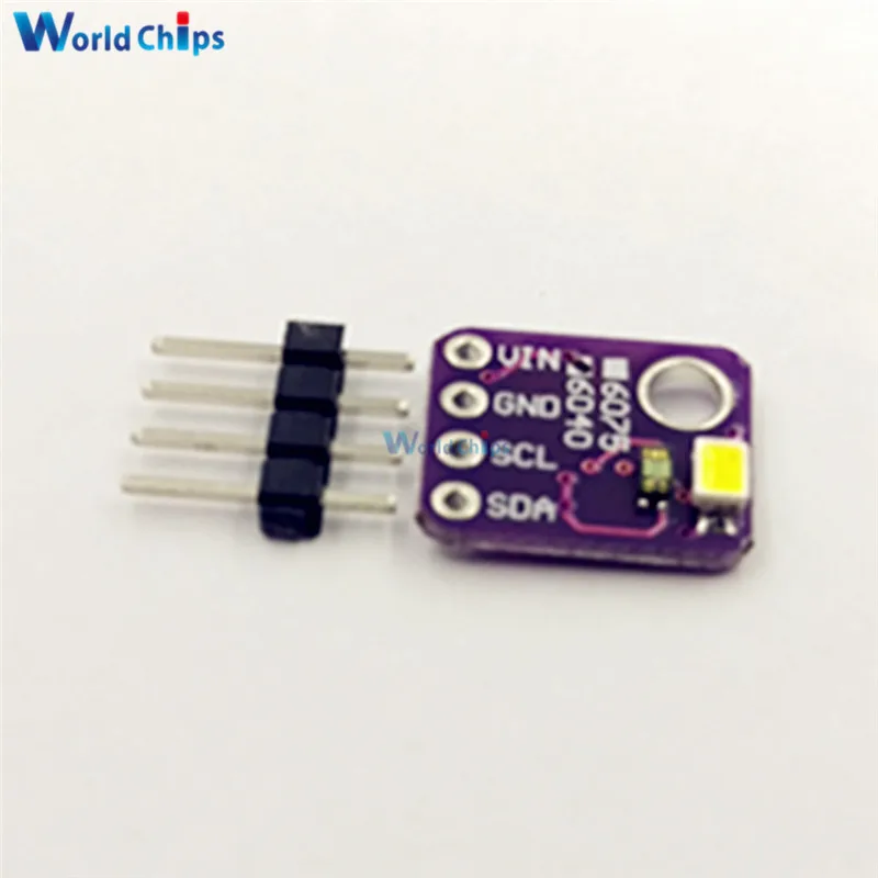 Цифровой цветной Датчик 3 в I2C RGBW VEML6040 для Arduino|arduino 3.3v| |