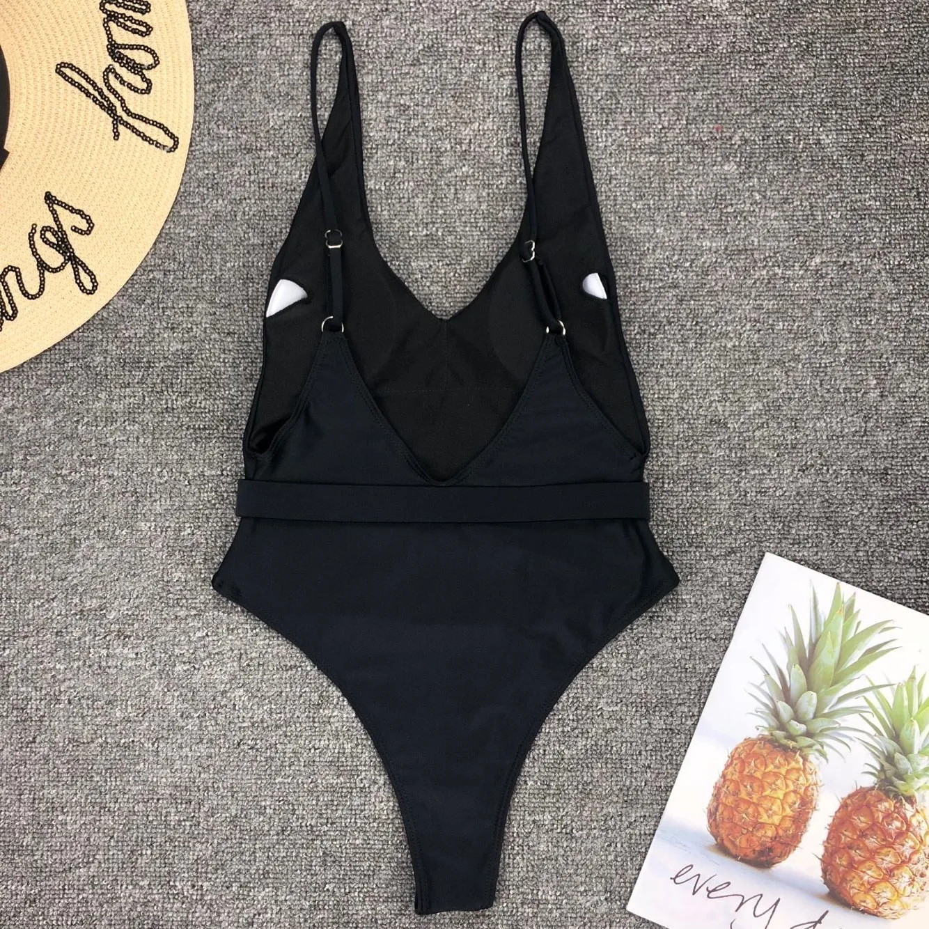 Женский купальник Maillot De Bain Femme с поясом сексуальный пляжный Регулируемый цельный