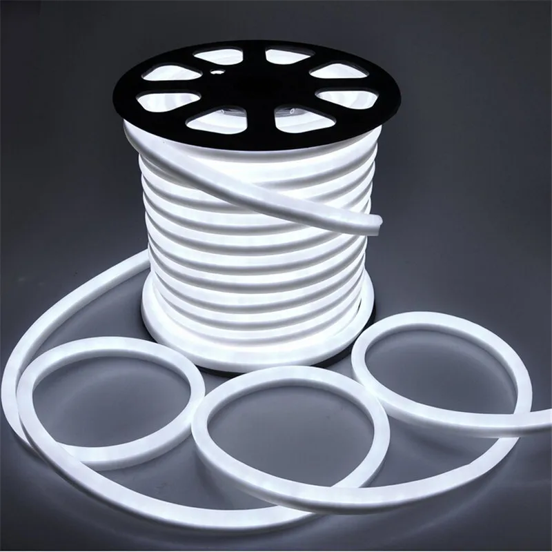 Бесплатная доставка 10 м/рулон 110 В 220 фотосессия 2 провода с 80led/m