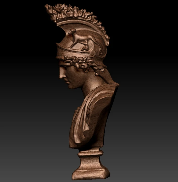 Cnc 3d рельеф модель stl формат Греческая богиня|3d relief|model stlcnc relief models |
