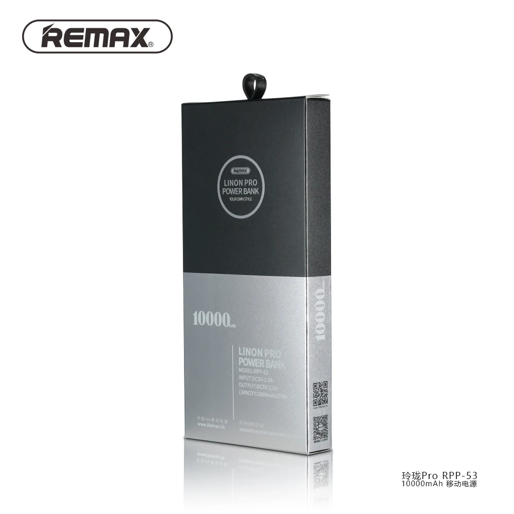 Remax power bank 10000 мАч 2 USB Внешняя Батарея Зарядное Устройство универсальный внешний