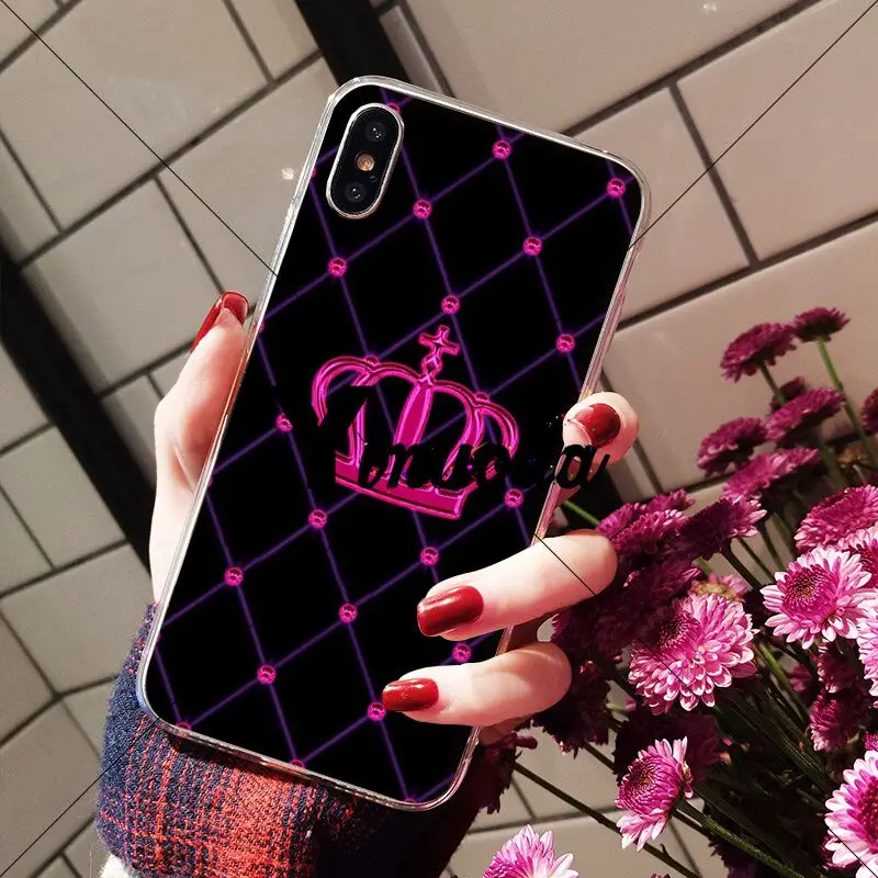 Yinuoda Принцесса Корона Новинка чехол для телефона Fundas Apple iPhone 8 7 6 6S Plus X XS MAX 5 5S SE XR
