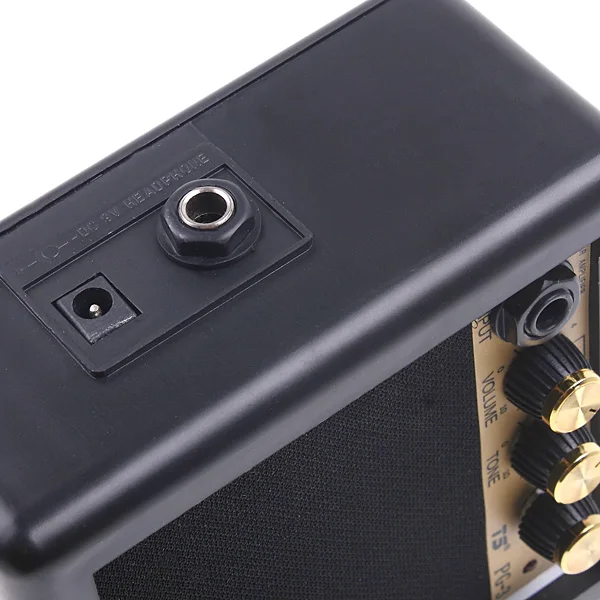 Electric Amplifier for Guitar Amp Speaker 5W with 6.35mm Input 1/4 Inch Headphone Output Supports Volume Tone Adjustment | Спорт и