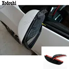 Автомобильная наклейка для Hyundai Elantra Avante 2021 2022, чехол для бокового зеркала заднего вида, отделка рамы, дождевик, солнцезащитный козырек