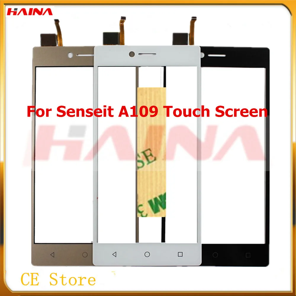 Сенсорная панель hian для телефона Senseit A109 сенсорный экран дигитайзер Переднее