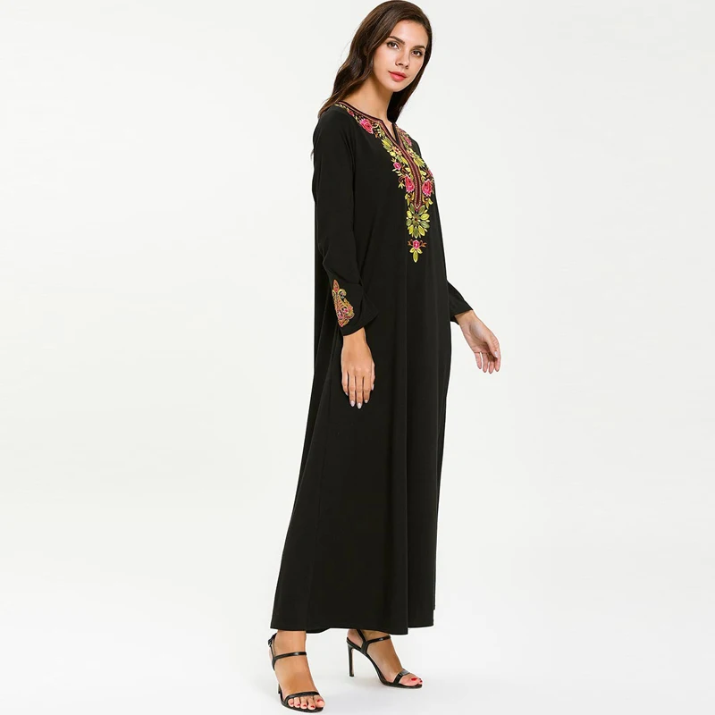 Абая для женщин Кафтан абайя мусульманское платье Jilbab Caftan Elbise Ramadan халат Дубай