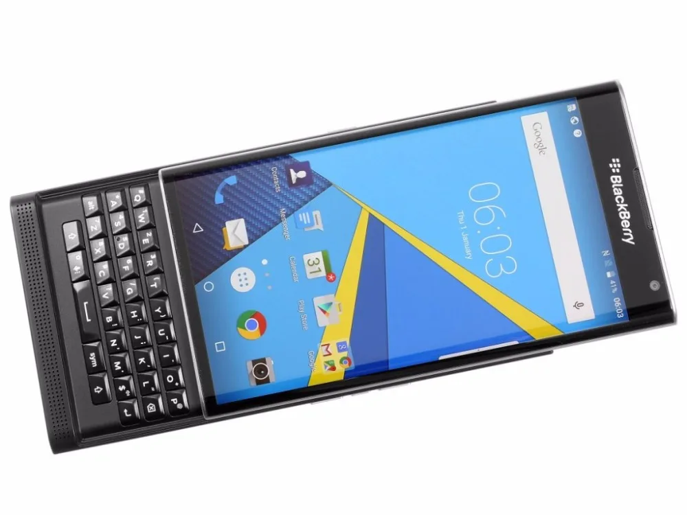 Оригинальный разблокированный BlackBerry Priv 5 4 дюймов шестиядерный 3 ГБ ОЗУ 32 Гб ПЗУ 18MP