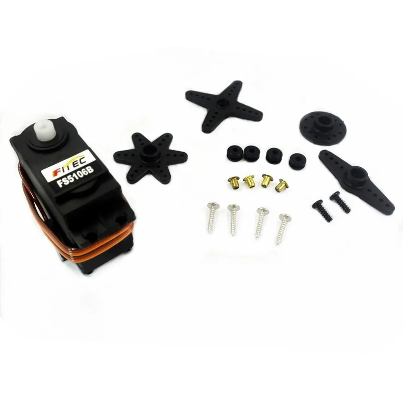 

Feetech Fitec Standard 6.0kg.cm analog servo for Rc car /boat/plane FS5106B