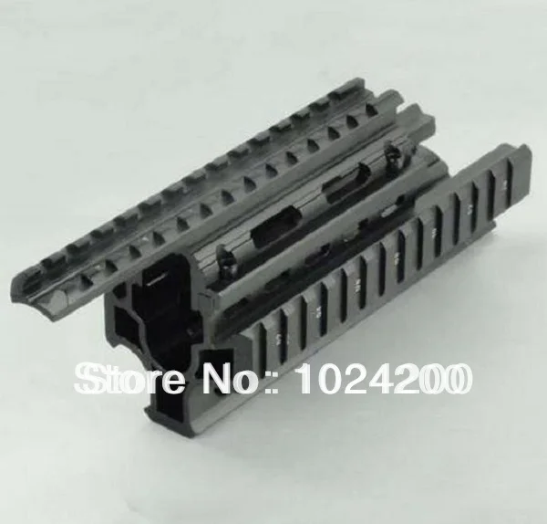 Высокое качество алюминиевый Тактический 7 62x39 Quad Rail Handguard Mount AK handguard|quad rail handguard|rail
