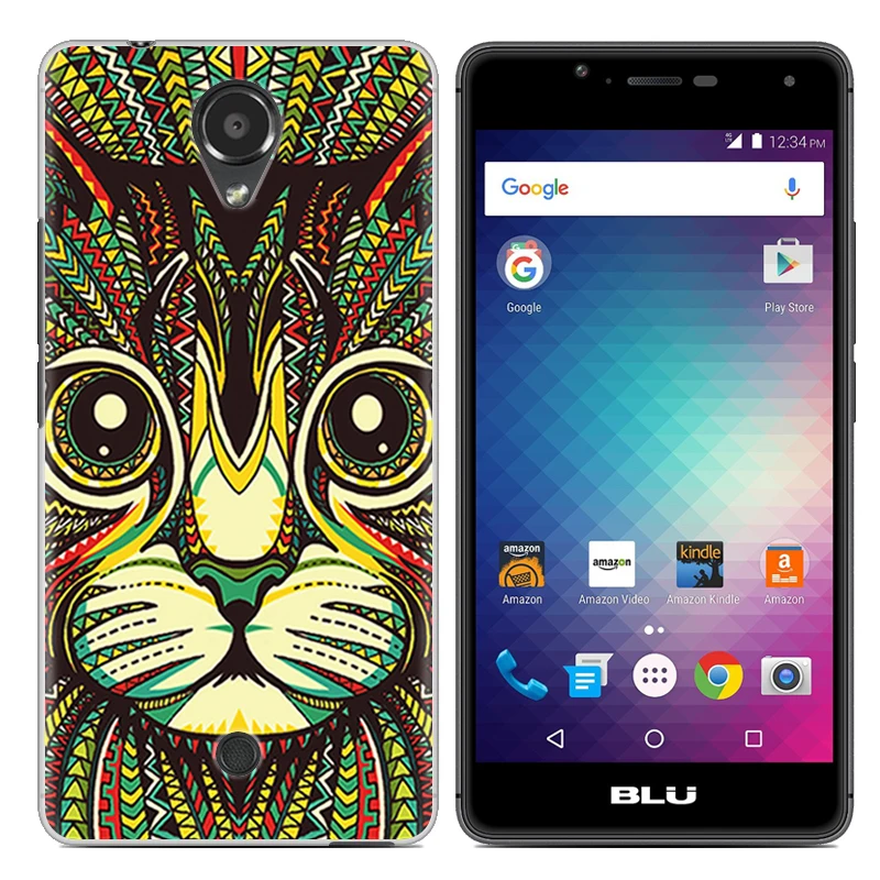 Новое поступление чехол для телефона BLU R1 HD 5-дюймовый модный дизайн