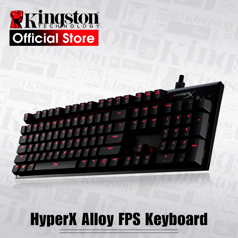 Kingston HyperX Alloy FPS Механическая игровая клавиатура CHERRY MX механические клавиши|mechanical