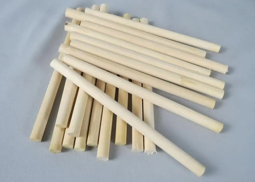 

10 pcs diamete:21mm double bass sound posts3/4-4/4,great tree rings,old spruce