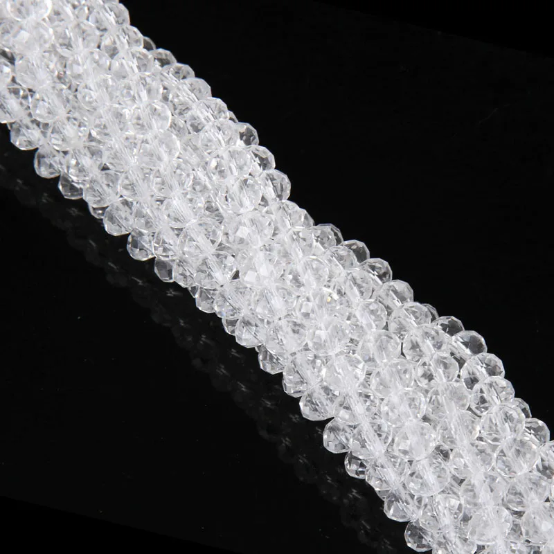 Лидер продаж 6 мм 100 шт./лот биконусные разноцветные стеклянные бусины граненые