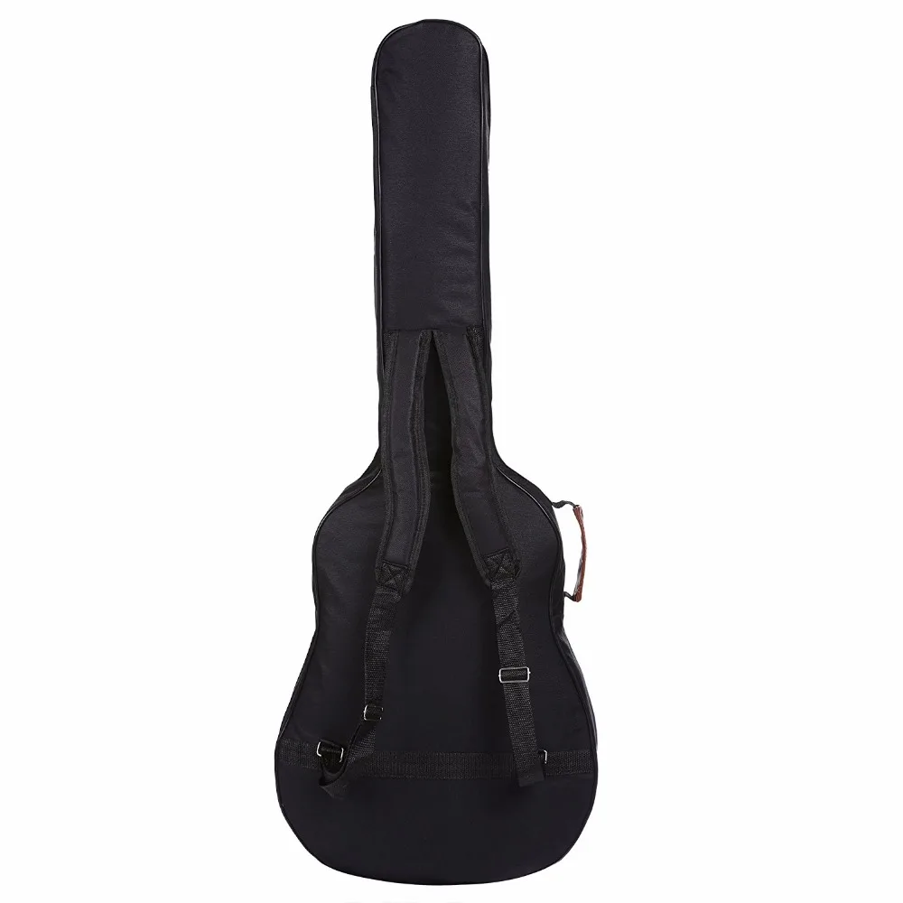 40/41 дюймов 600D Оксфорд Акустическая гитара Gig Bag 8 мм хлопок Мягкий Case|acoustic guitar gig