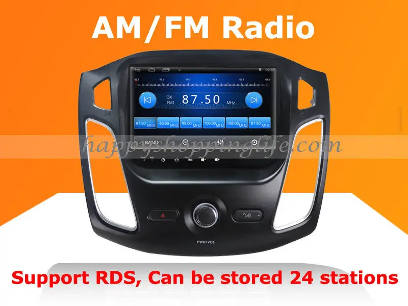 9 &quotAndroid 7 1 Автомобильный мультимедийный плеер для Ford Focus 2012 2013 DVD Авто Радио